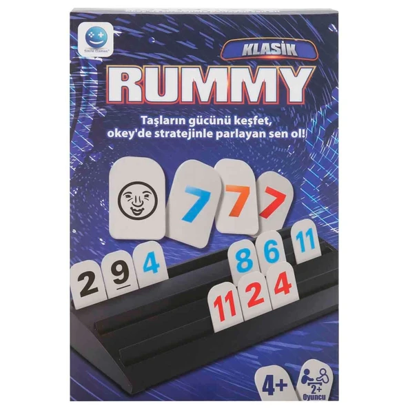 Smile Games Klasik Rummy Kutu Oyunu S00004595 ürün görseli 1