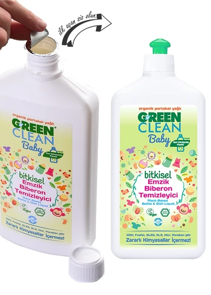 Baby Bitkisel Emzik Biberon Temizleyici 500 ml ürün görseli 1