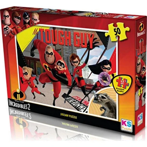 NessiWorld Incredibles 50 Parça Puzzle ürün görseli 1
