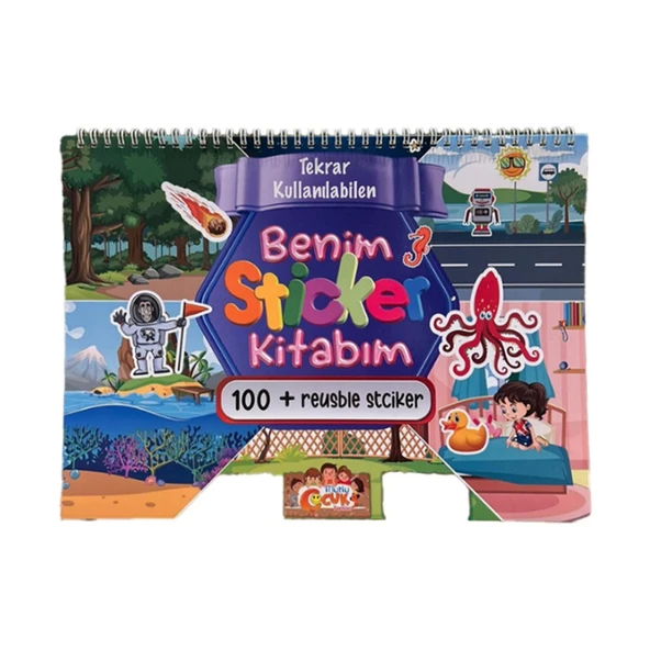 Tükenmeyen Sticker Kitabım ürün görseli 1