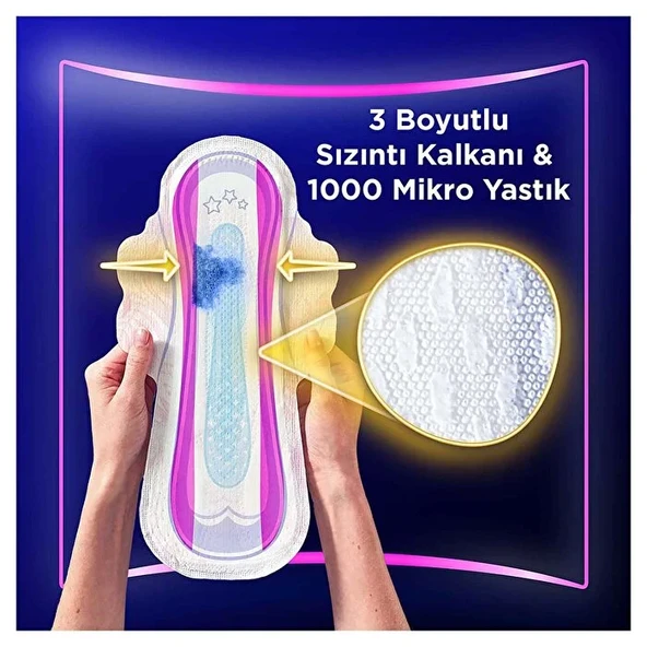 Ultra Platinum Gece Ekstre Plus Ped 20'Li - Resim 3
