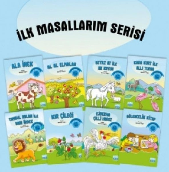 Talas İlk Masallarım 8 Kitap Set (6-7 Yaş) ürün görseli 1