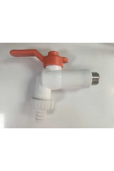 İkizler KÜRESEL PLASTİK BAHÇE MUSLUĞU 1/2 3/4 ürün görseli 1