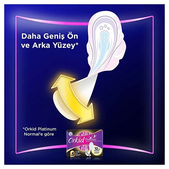 Ultra Platinum Gece Ekstre Plus Ped 20'Li - Resim 4