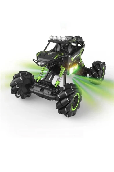 Işıklı Sesli Müzikli Şarjlı Bilek Kumandalı Drift Atan 4x4 Canavar Oyuncak Off-Road Aracı ürün görseli 1