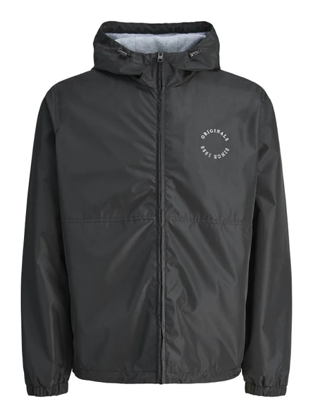 JACK JONES Erkek Kapüşonlu Hafif İçi Polarlı Mont 12284465 ürün görseli 1