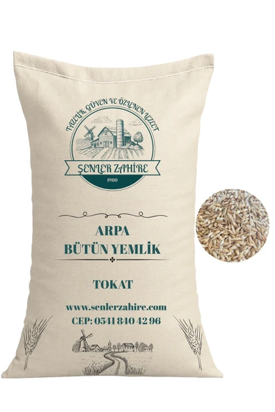 1 Kg Arpa (Bütün) - Yemlik Tahıl Seçeneği ürün görseli 1