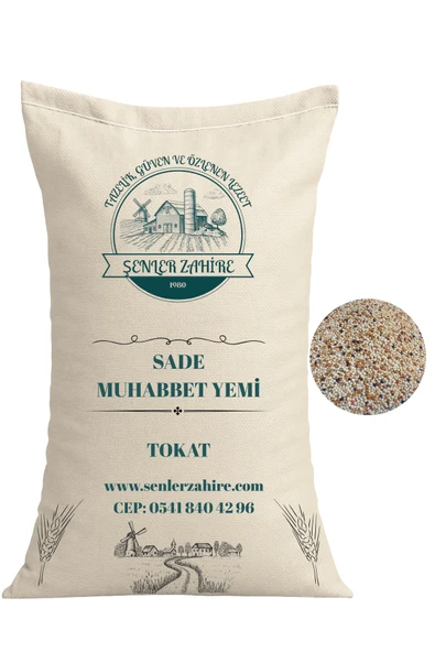 Muhabbet Kuşu Yemi - Yeni Mahsul Dengeli Karışım (Ekmeksiz) - 10 Kg ürün görseli 1