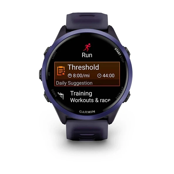Garmin Forerunner 570 - 47 mm Mor | Gri - Resim 8