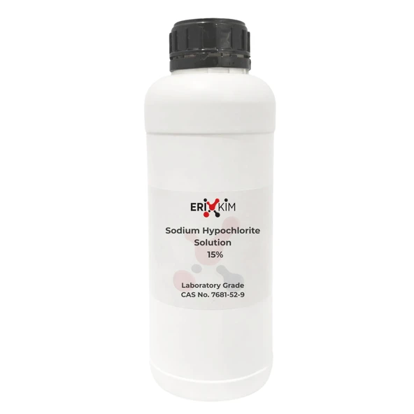 Labbakkal Sodyum Hipoklorit Çözeltisi %15 1 Litre - Sıvı Klor - Sodium Hypochlorite Solution ürün görseli 1
