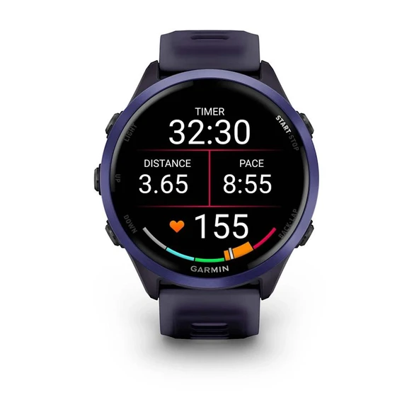 Garmin Forerunner 570 - 47 mm Mor | Gri - Resim 5