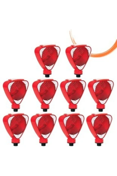 Evelux Solar Üçgen Flaşör kırmızı 10 Adet ürün görseli 1