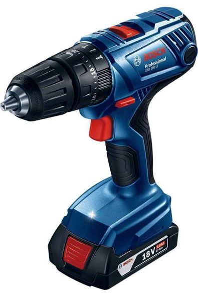 Bosch Professional GSB 180-LI 18V 2Ah Çift Akülü Darbeli Matkap Vidalama ürün görseli 1