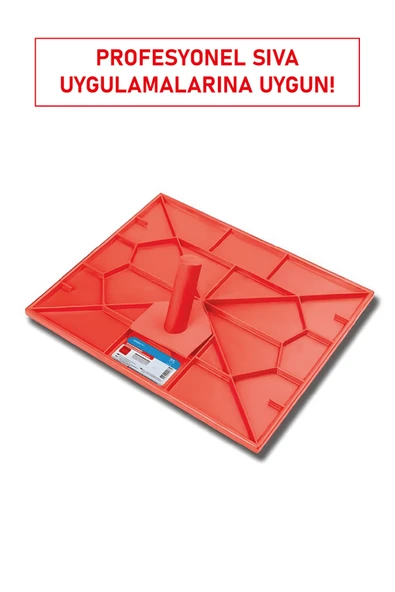 mikudesign Dekor 076 Sıvacı Küreği | 36x44 cm, Hafif ve Dayanıklı Plastik Gövde, Ergonomik Sap ürün görseli 1