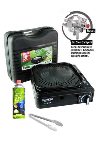 Orcamp Pro Chef Dumansız Izgara ve Kamp Ocak CK-509 ürün görseli 1