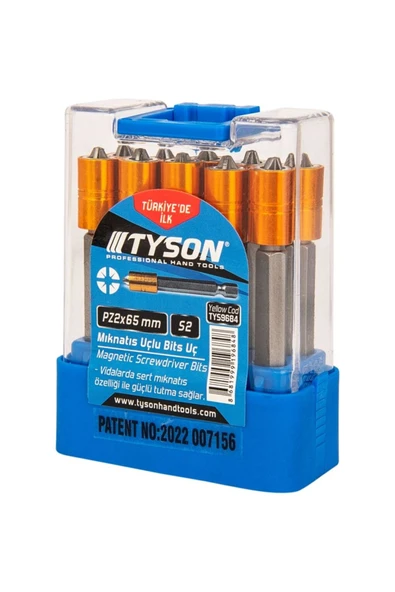TYSON PZ2*65 MM BİTS UÇ (10 ADET) ürün görseli 1