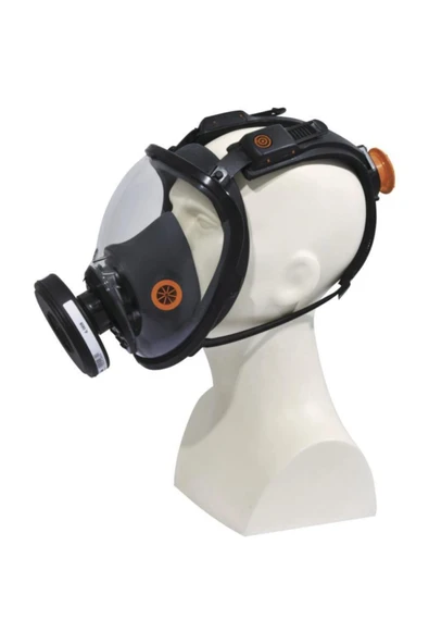 Delta Plus M9200 - Rotor Galaxy Ayarlamalı Tam Yüz Solunum Maskesi ürün görseli 1