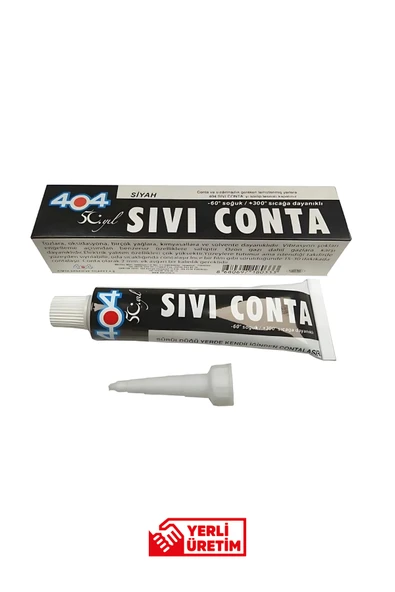 404 Sıvı Conta Siyah 45gr. ürün görseli 1