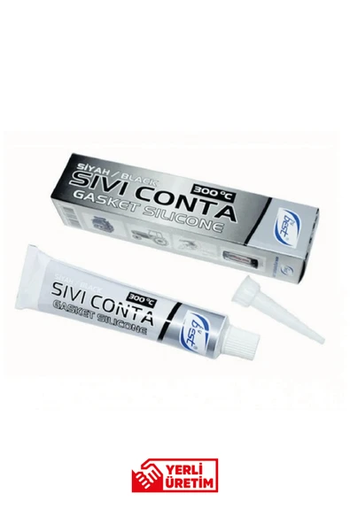 Best ByBest Siyah Sıvı Conta 80 gr | 350°C Dayanımlı RTV Silikon – Yüksek Isı, Yağ ve Basınca Dirençli ürün görseli 1