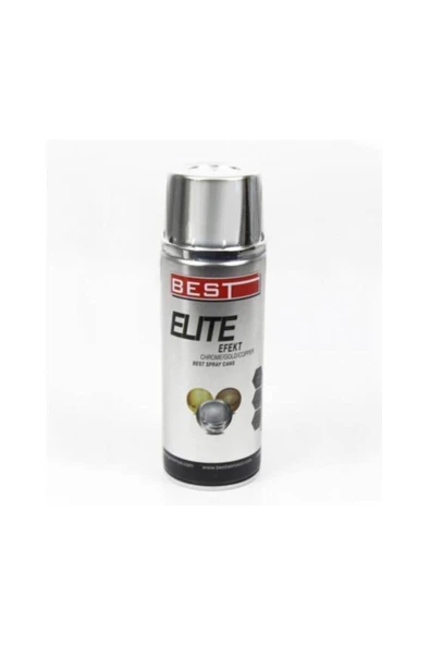 Best Elite Efekt Sprey Boya Parlak Kaplama 400 ml krom ürün görseli 1