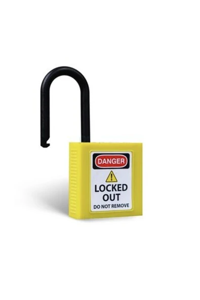 BBU Safety Equipment Eked Güvenlik Kilidi Bbu Loto Sl38ps Plastik Kanca 38mm ürün görseli 1