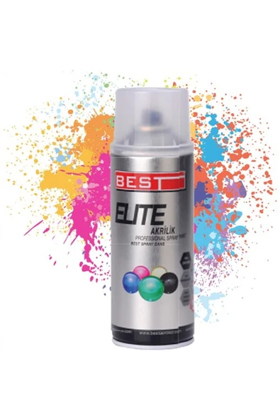 Best ELİTE 9010 SAF BEYAZ SPREY BOYA 400ml. ürün görseli 1
