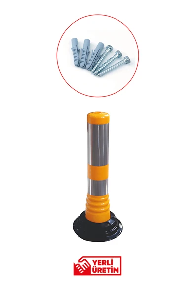 Evelux 22076 UB R TPU Demonte Delinatör 45 cm x 80 mm | Reflektörlü ve Kompakt Trafik Yönlendirme Ürünü ürün görseli 1