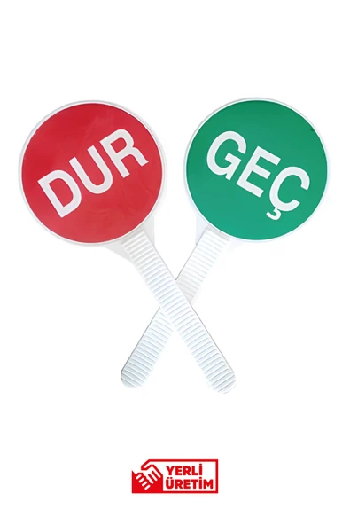Essafe GE 6050 El Tipi Dur – Geç Levhası | Plastik Gövde, Çift Taraflı ve Dayanıklı İş Güvenliği Tabelası ürün görseli 1