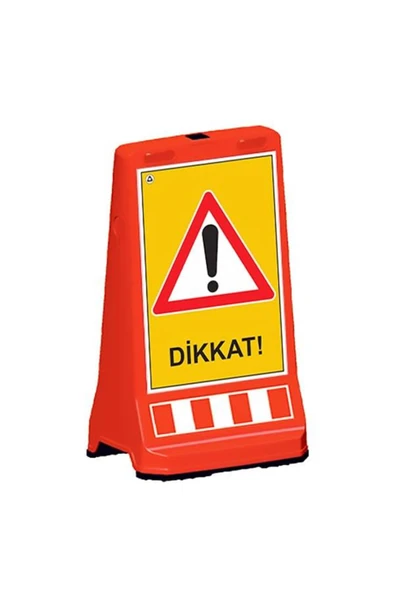 Evelux Ultra Levhalı Uyarı Dubası Dikkat Levhası ürün görseli 1
