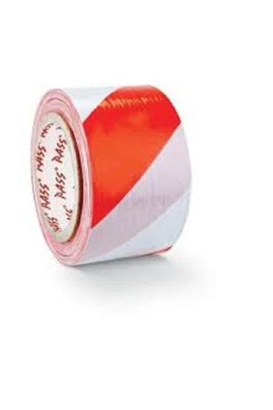 PASS Emniyet Uyarı Ikaz Şerit Bandı Büyük Boy 6 Cm X 360 Metre ürün görseli 1