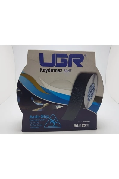 Uğur Ugr Kaydırmaz Bant Siyah 25 Metre 50 Mm ürün görseli 1