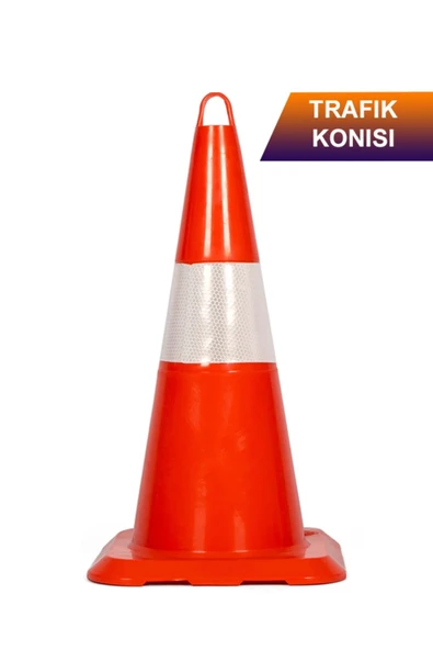 Evelux Trafik Yol Dubası Esnek Koni 90 Cm ürün görseli 1