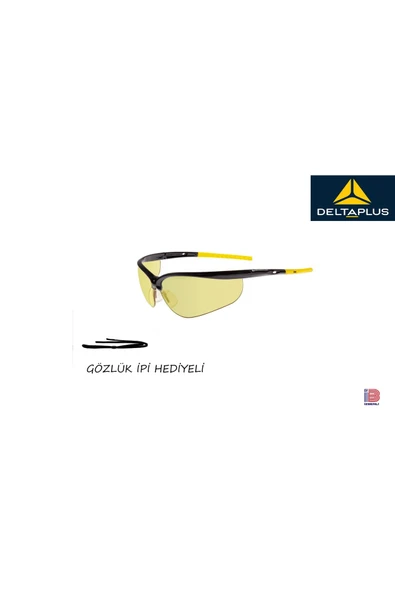 Delta Plus Iraya Yellow Profosyonel Bisikletçi Gözlüğü ürün görseli 1