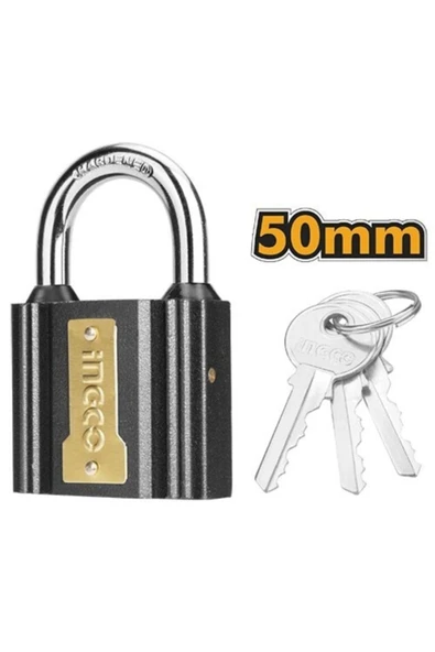 Marka Ingco Demir Asma Kilit 50mm Dıpl0501 ürün görseli 1