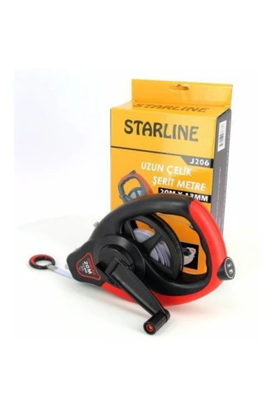 Starline Starlıne J206 20mt Çelik Şerit Metre 20x13 Mm ürün görseli 1