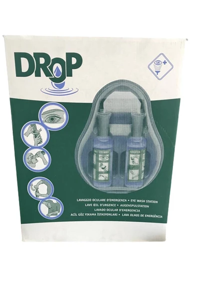 Drop Göz Duşu Seti-kimyasal Toz Solüsyonu Kombine Set ürün görseli 1