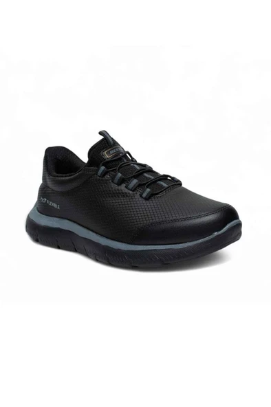 Best Of 2012-26 Baskı Deri Anatomik Slip On Erkek Sneaker ürün görseli 1