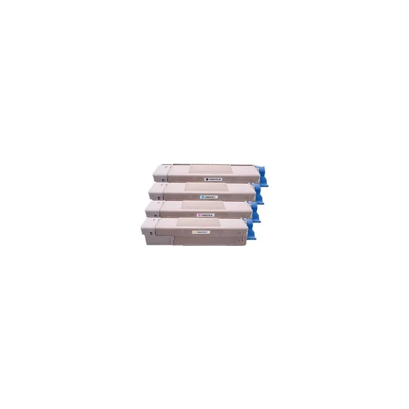 Oki C5950CDTN Muadil Toner 4 Renk Set Toner - Resim 2
