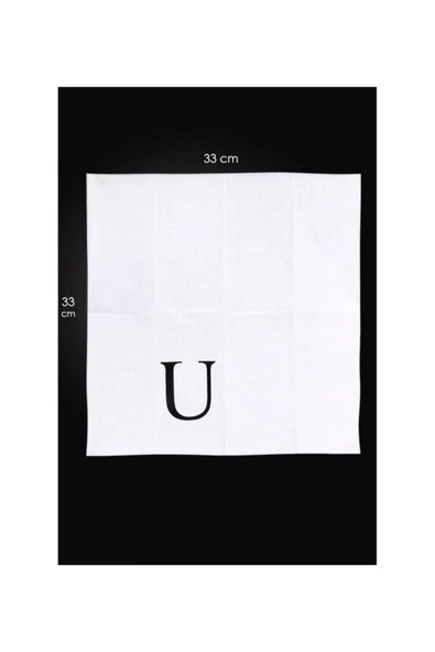 U Harf Peçete 33 cm - Resim 3
