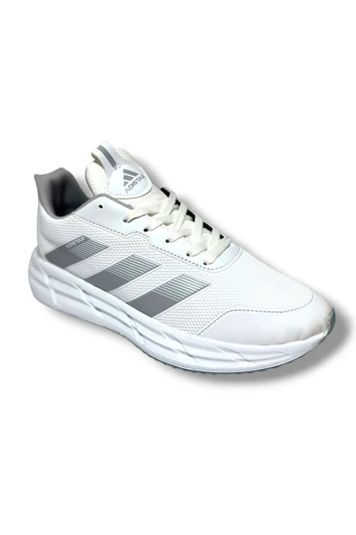Adistar 018-26 Baskı Deri Anatomik Erkek Sneaker Beyaz Buz ürün görseli 1