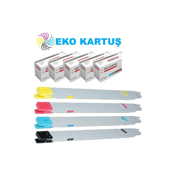 Samsung Multixpress C9301N CLT-809 Muadil Toner Toner 4 Renk Set ürün görseli 1