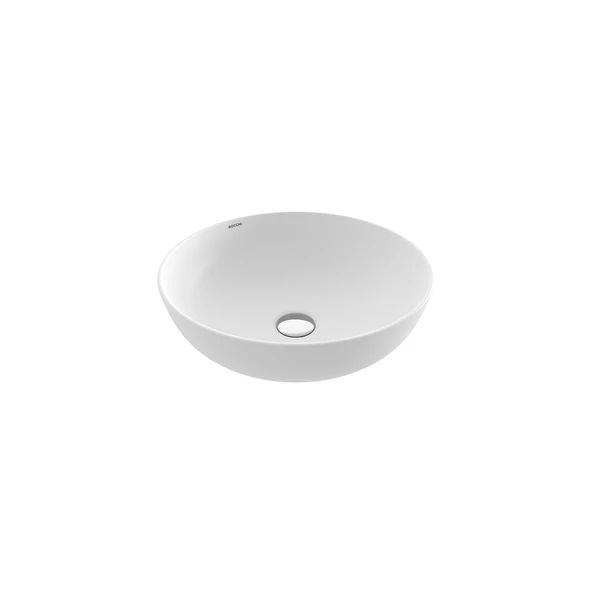Bocchi Sottile Slim Çanak Lavabo 38 cm Mat Beyaz 1494-002-0125 ürün görseli 1