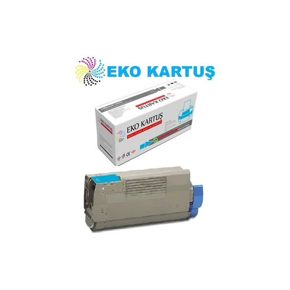 Oki MC573 Muadil Toner 4 Renk Set - Resim 4