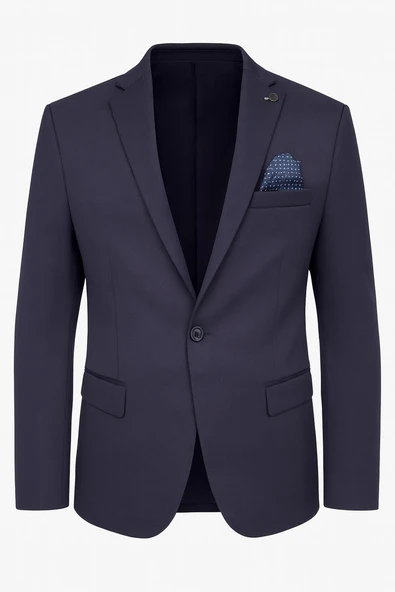 Erkek İtalyan Kesim Tek Düğmeli Blazer Ceket – Klasik ve Modern Şıklık ürün görseli 1