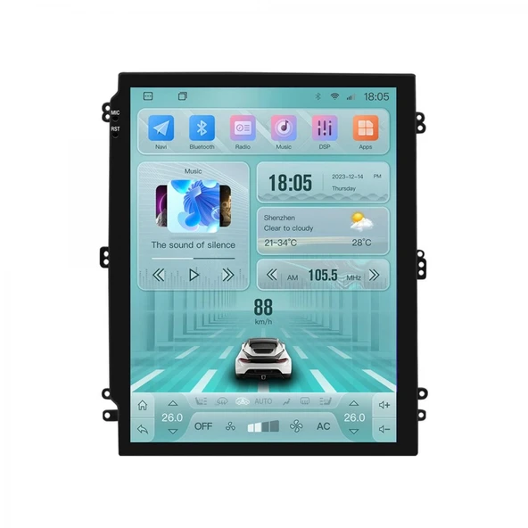Newfron Nf-Z971 Android Ekran Multimedya 9.7" 6+64gb 4 Çekirdek ürün görseli 1