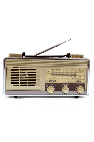 Jopus Nostaljik Görünümlü El Fenerli Radyolu Bluetooth Hoparlör Older ürün görseli 1