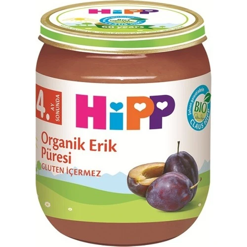 Organik Erik Püresi 125 Gr ürün görseli 1