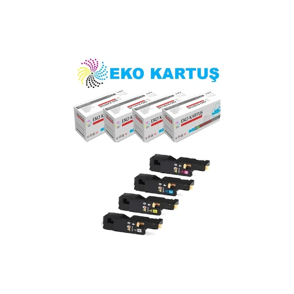 Xerox Phaser 6010N Muadil Toner 4 Renk Takım ürün görseli 1