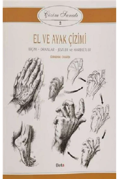 El ve Ayak Çizimi - Çizim Sanatı 2 ürün görseli 1