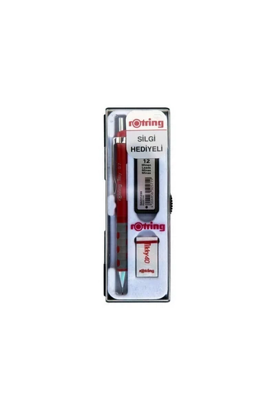 Kurşun Kalem Set Versatil Tikky 0.7 Kırmızı Uçlu Kalem Okul Seti ürün görseli 1